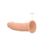 RealRock RealRock Ultra Siliconen Dildo 22,8 cm Flexibel Met Zuignap Zonder Ballen