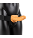 RealRock RealRock Hollow Strap-On 15,5 cm Met Vibrator En Verstelbare Band