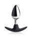 XR Brands Metaal-Silicone Hybride Plug 17,9 cm - Verzwaarde Nikkelvrije Anale Plug