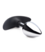 XR Brands Dark Intruder Medium Hybrid Plug - Heavy Metal & Silicone Comfort