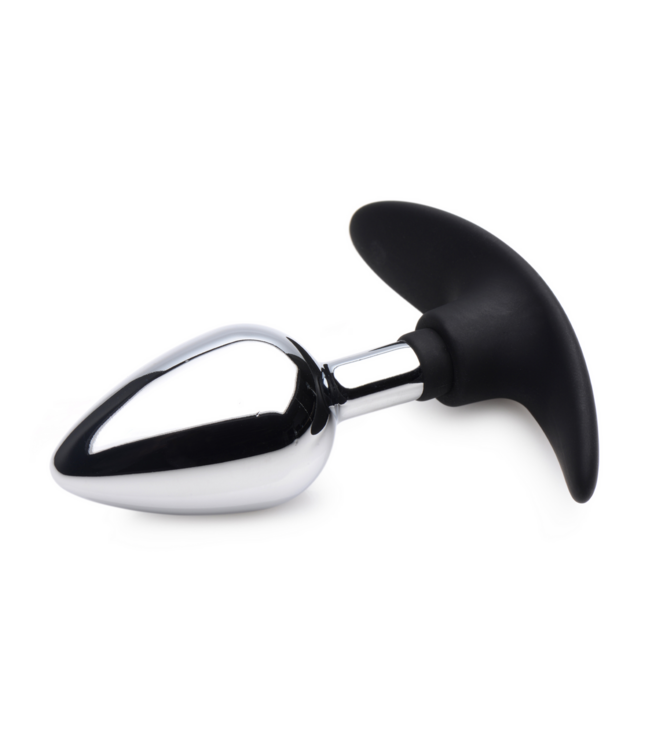XR Brands Dark Intruder Medium Plug 17,9 cm – Intensives Erlebnis mit Metall & Silikon