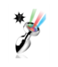 XR Brands Klein 11 cm Licht Butt Plug – Ergonomischer P-Punkt-Stimulator