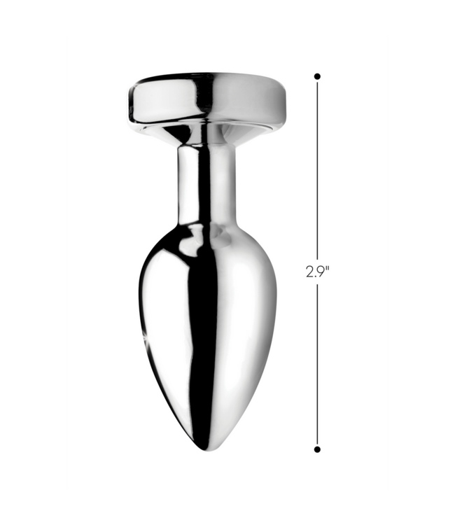 XR Brands Powerful Light-Up Small Butt Plug – Ultimate P-Spot Stimulator