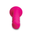 XR Brands Flexibele Ribbel Dildo 18,4 cm Met Zuignap Voor Strap-On Gebruik - XR Brands