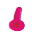 XR Brands Flexibele Ribbel Dildo 18,4 cm Met Zuignap Voor Strap-On Gebruik - XR Brands