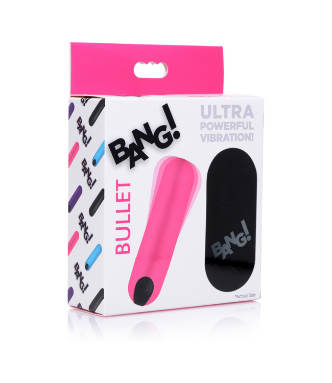 XR Brands Fernbedienbarer Bullet-Vibrator & Smooth Silicone Butt Plug Set