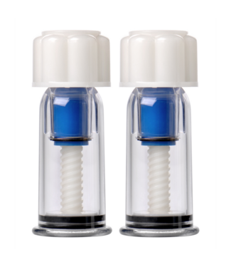 XR Brands Max-Twist Nipple Suction Cups: Strong, Comfortable Suction Mastery
