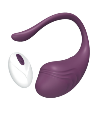 Crushious Tamago Vibro-Ei Lila – Wasserdicht, Wiederaufladbar, 9 Einstellungen