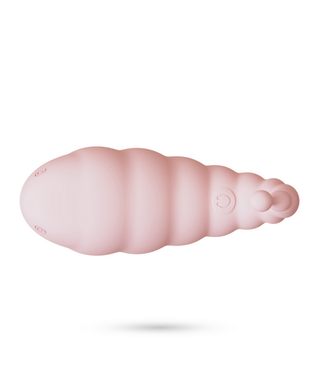 Crushious Cocoon Pink Vibrating Egg - Rechargeable & Remote, 9 Stimulation Modes