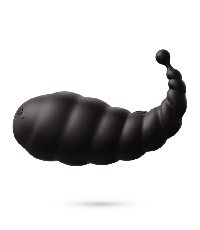 Crushious Crushious Oplaadbaar Zwart Vibrerend Ei Met Afstandsbediening Voor G-Spot