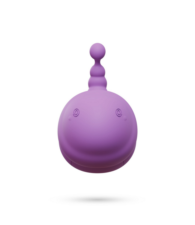 Crushious Cocoon Lila – Wasserdichtes 2-in-1 Vibro-Ei mit Fernbedienung und 9 Einstellungen