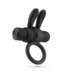 Crushious Nacho Remote-Controlled Vibrating Cock Ring & Bullet - Black