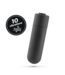 Crushious Nacho Vibrierender Cockring Schwarz – Fernbedienung, 10 Modi, USB