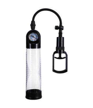Doc Johnson Rock Solid Vacuum Penis Pomp Met Siliconen Drukring Voor Volume
