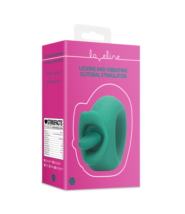 Loveline Loveline Clitorisstimulator Met Likfunctie En Vibratie Groen