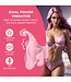 Loveline Verspielter Rosa Finger-Doppelvibrator – 9 Stufen, wasserdicht, intim