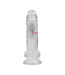 RealRock RealRock 19.5 cm LED Vibrating Dildo - Realistic, Soft, Hands-Free Fun