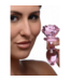 XR Brands Glazen Rozen Buttplug 11 cm Van Borosilicaatglas Voor Temperatuurspel