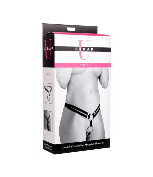 XR Brands Unity Double Penetration Strap-On Harness - Ultimate Adjustable Pleasure