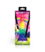 XR Brands Eenhoorn Dildo 17,3 cm Met Regenboog Siliconen En Taps Toelopende Punt