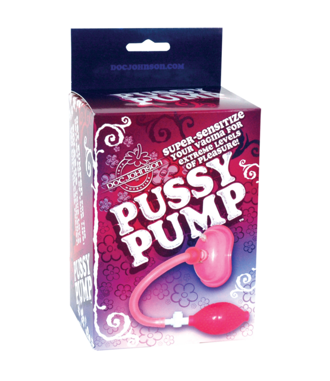 Doc Johnson Roze Doc Johnson Clitoris- en Schaamlippen Vacuümpomp Van Lichaamsveilig Materiaal