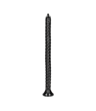 Ouch! OUCH! Spiral Anal Hose - 54.9 cm with Textured Comfort & Suction Cup
