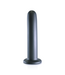 Ouch! G-Spot Dildo 17,7 cm Zacht Siliconen Met Sterke Zuignap Gunmetal Kleur