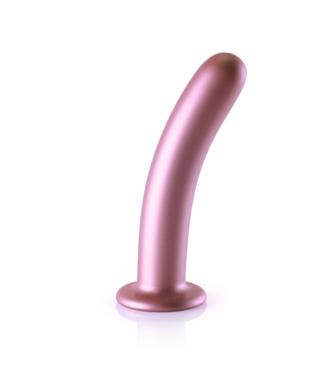 Ouch! G-Spot Dildo Siliconen Met Sterke Zuignap Roze Metallic 17,7 x 6,2 cm