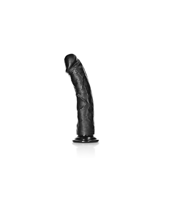 RealRock Curved Realistic Dildo with Suction Cup - 25.5 cm by RealRock