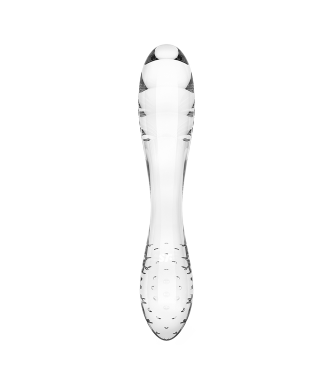 Satisfyer Dazzling Crystal 1 Luxury Glass G-Spot Dildo - 16 cm Sensation