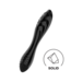Satisfyer Dazzling Crystal 1: Luxe Glass G-Spot Dildo for Sensory Pleasure