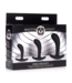 XR Brands XR Brands 3-delige Anale Trainingsset 10-15-20 cm Zwart