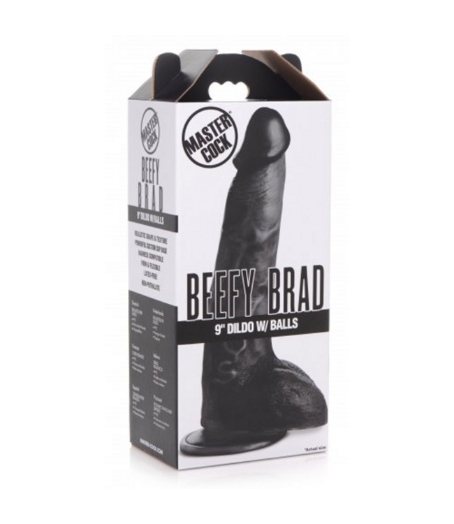 XR Brands Beefy Brad Dildo 24,3 cm – Realistisch, dick & latexfrei für intensives Vergnügen
