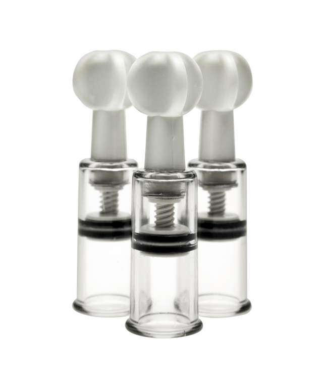 XR Brands Twisted Triplets | Dreifaches Nippel- und Klitoris-Sauger-Set