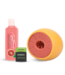 Doc Johnson Grapefruit Pleasure Stroker Set with Flavor & Freshness Essentials