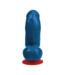 Fuck & Fist Thor S Realistische Gebogen Dildo Blauw 12 cm Met Verwijderbare Zuignap