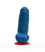 Fuck & Fist Freyr S Blauwe Realistische Dildo Met Zaadballen En Zuignap 12 cm