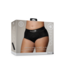Ouch! Strap-on Boxershort Met Vibrerende O-Ring En 10-Standen Bullet XL/XXL Zwart