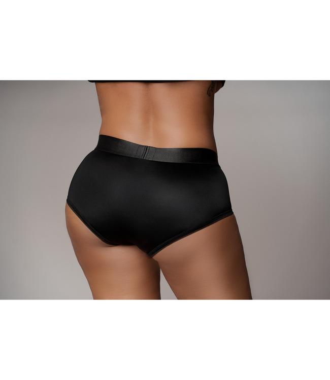 Ouch! Vibrating Strap-On Boxer Shorts XL/XXL - Comfort & Pleasure Redefined