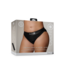 Ouch! Vibrerende Strap-on Boxer Met O-Ring Systeem XL/XXL Zwart | 10-Stand Vibratie