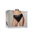 Ouch! Vibrerende Strap-On Boxer Met O-Ring En 10-Standen Vibratie XS/S Zwart