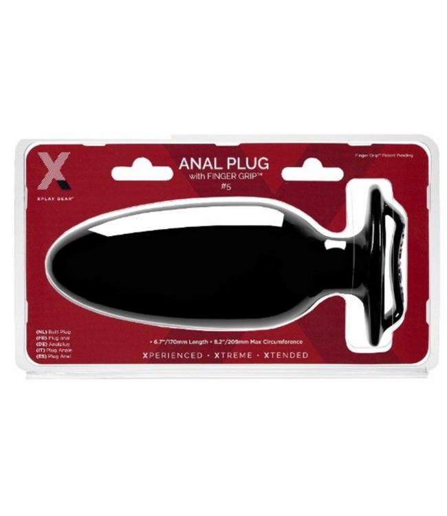 PerfectFitBrand Finger Grip Plug #3L 16 cm – Komfortabler BDSM-Plug mit Fingergriff