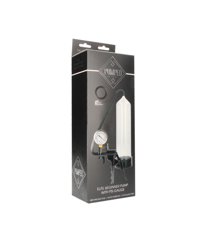 Pumped Elite Beginner Vacuum Pump with PSI Meter – Safe Growth & Comfort
