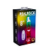 RealRock RealRock 22cm LED Vibrating Dildo - Realistic, Transparent & Versatile