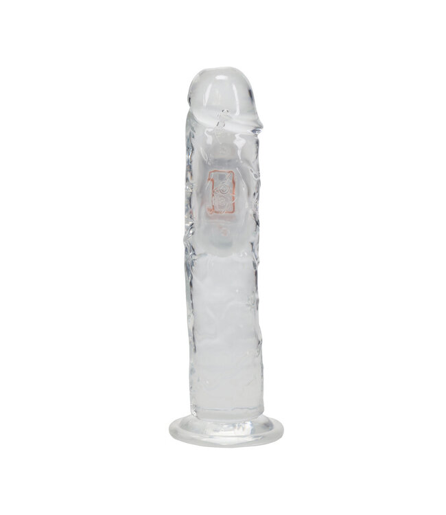 RealRock RealRock 22cm LED Vibrating Dildo - Realistic, Transparent & Versatile