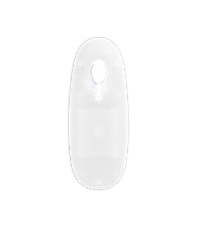 RealRock RealRock Transparante 22 cm Rechte Vibrerende Dildo Met Zuignap