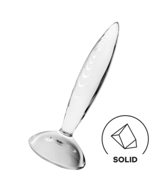 Satisfyer Satisfyer Sparkling Crystal 10 cm Glass Dildo - Elegant Pleasure Toy