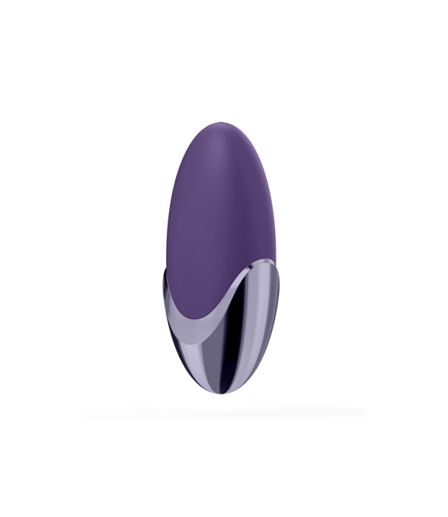 Satisfyer Satisfyer Purple Precision Ergonomische Lay-on Vibrator Met Siliconen Afwerking