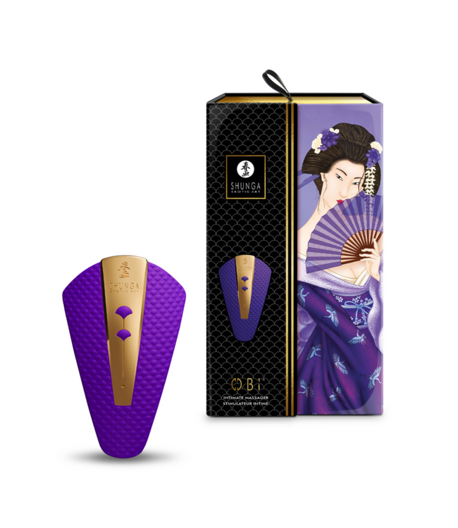 Shunga OBI™ Purple Clitoral Stimulator – Intense Vibrations for Ultimate Pleasure