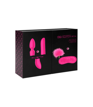 Switch by Shots Pleasure Kit #4: Vibrator with Trio Attachments & 10 Speed Options